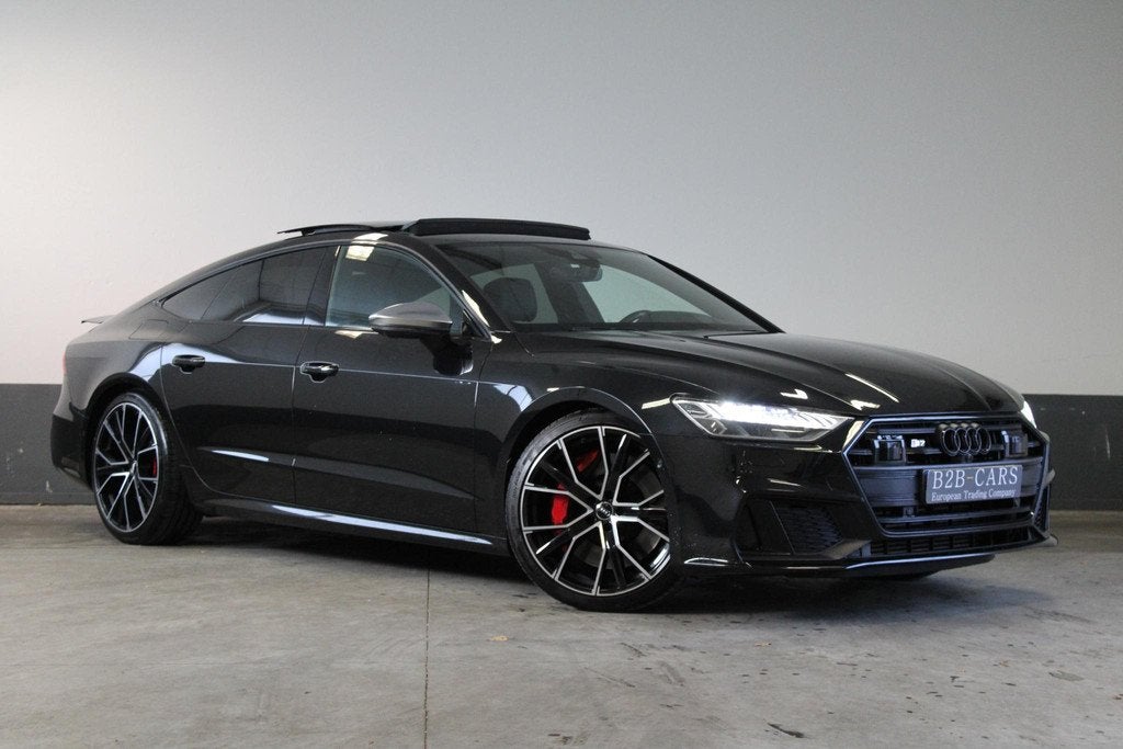Audi A7 Sportback 3.0 TDI S7 quattro Panoramadak - Head-up -, Auto's, Audi, 15 km/l, Gebruikt, 241 €/maand, Zwart