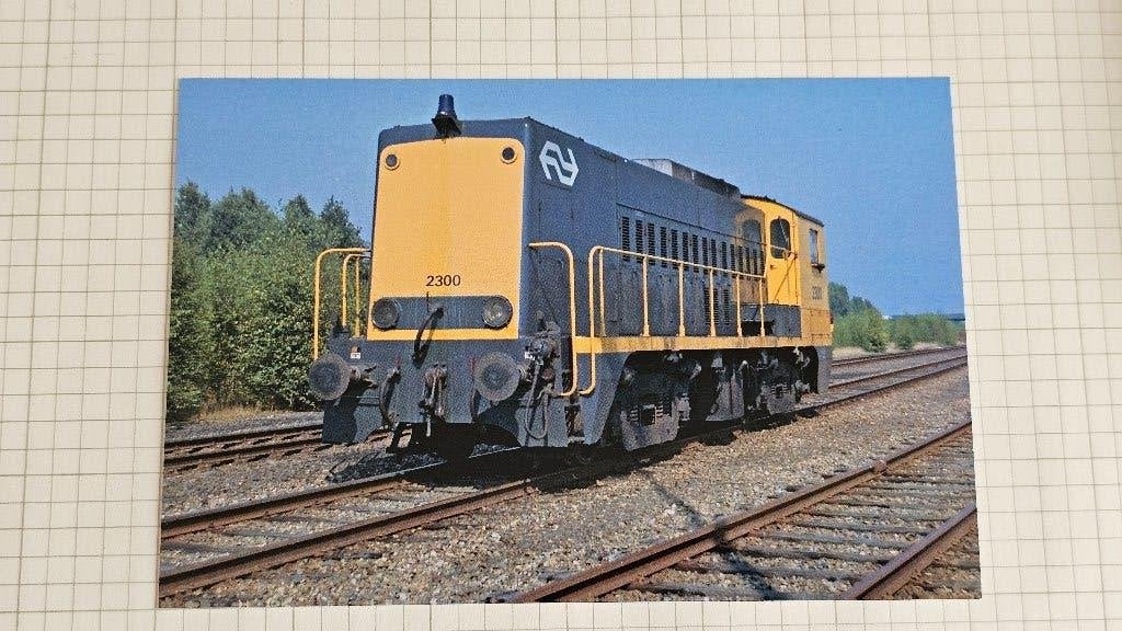 Foto TREIN NS Nederlandse Spoorwegen Diesel Loc 2300, Verzenden, Gebruikt, Trein, Overige typen