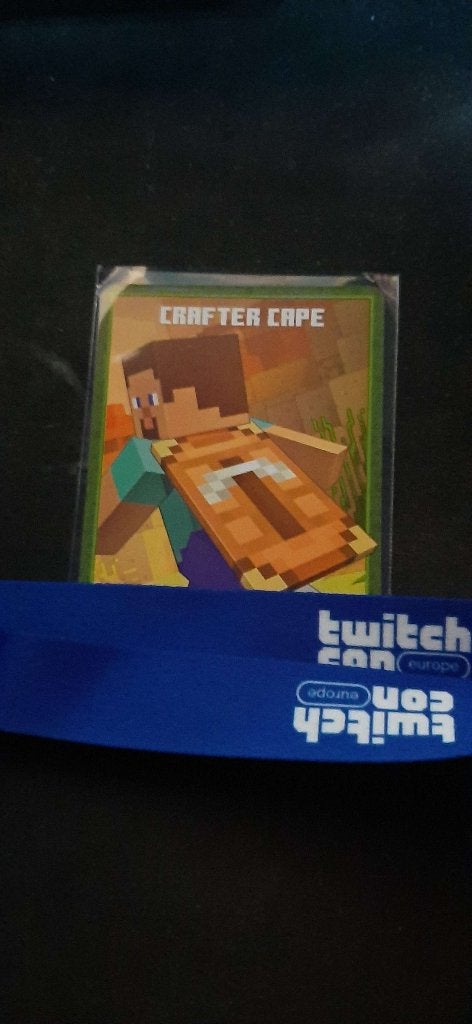 minecraft crafter cape code ( No card included ), Ophalen, 1 speler, Nieuw, Eén computer