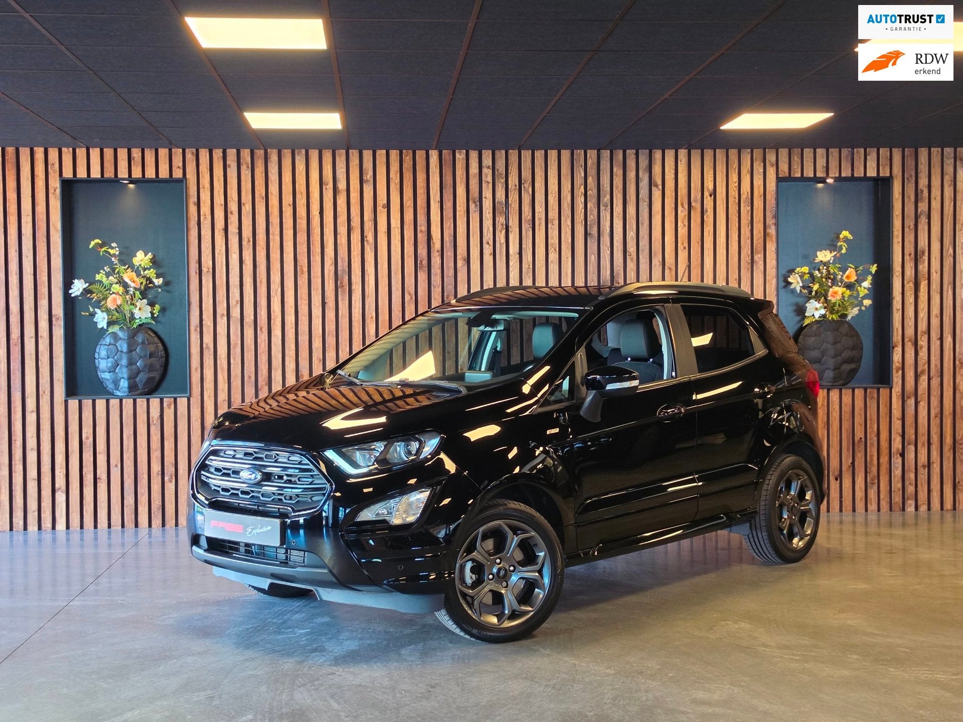 Ford EcoSport 1.0 EcoBoost ST-Line Black l Camera l Trekhaak, Auto's, 125 pk, Gebruikt, Euro 6, Ecosport