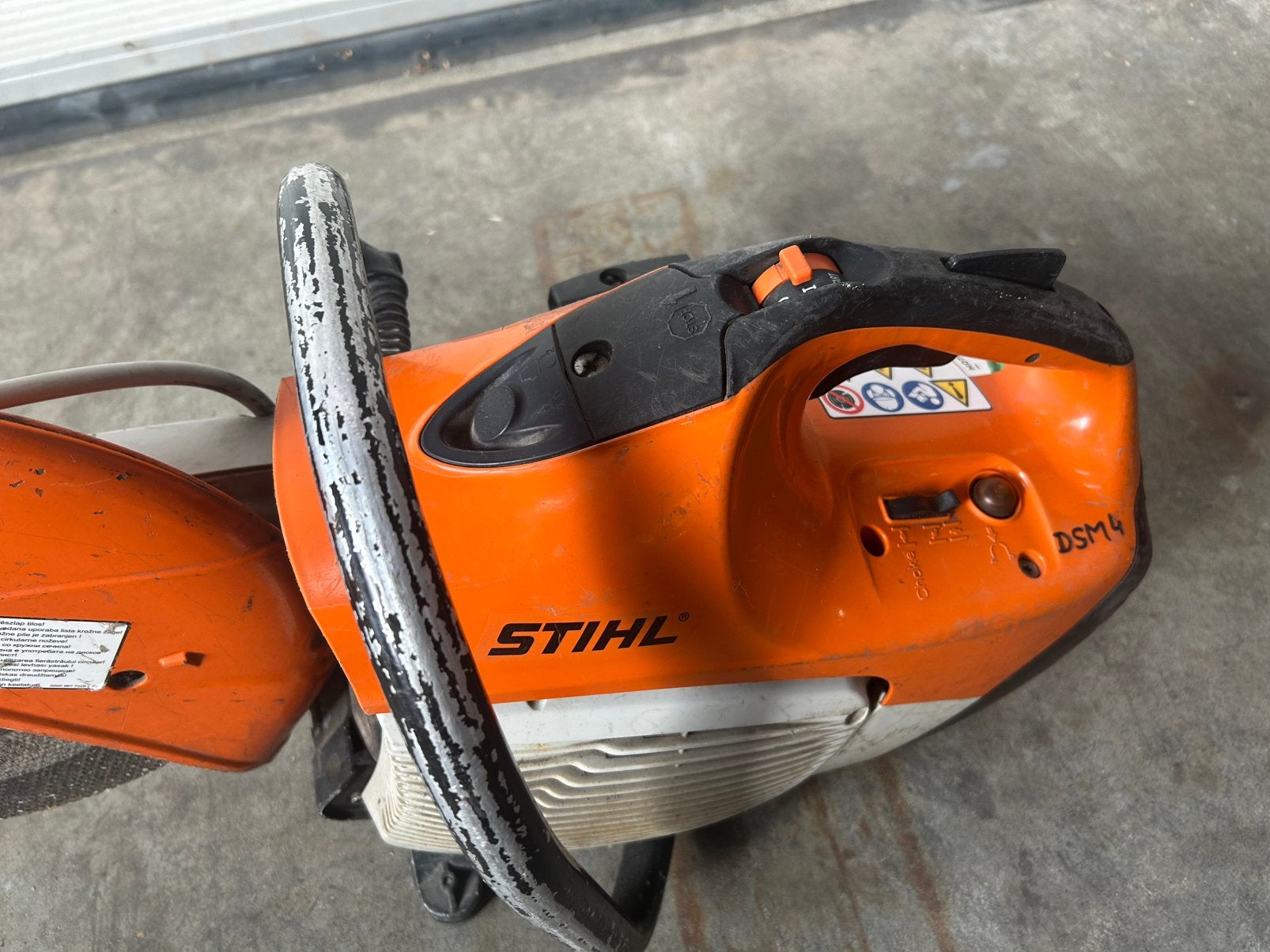 Foto 6 van Stihl TS410 doorslijper bandenzaag