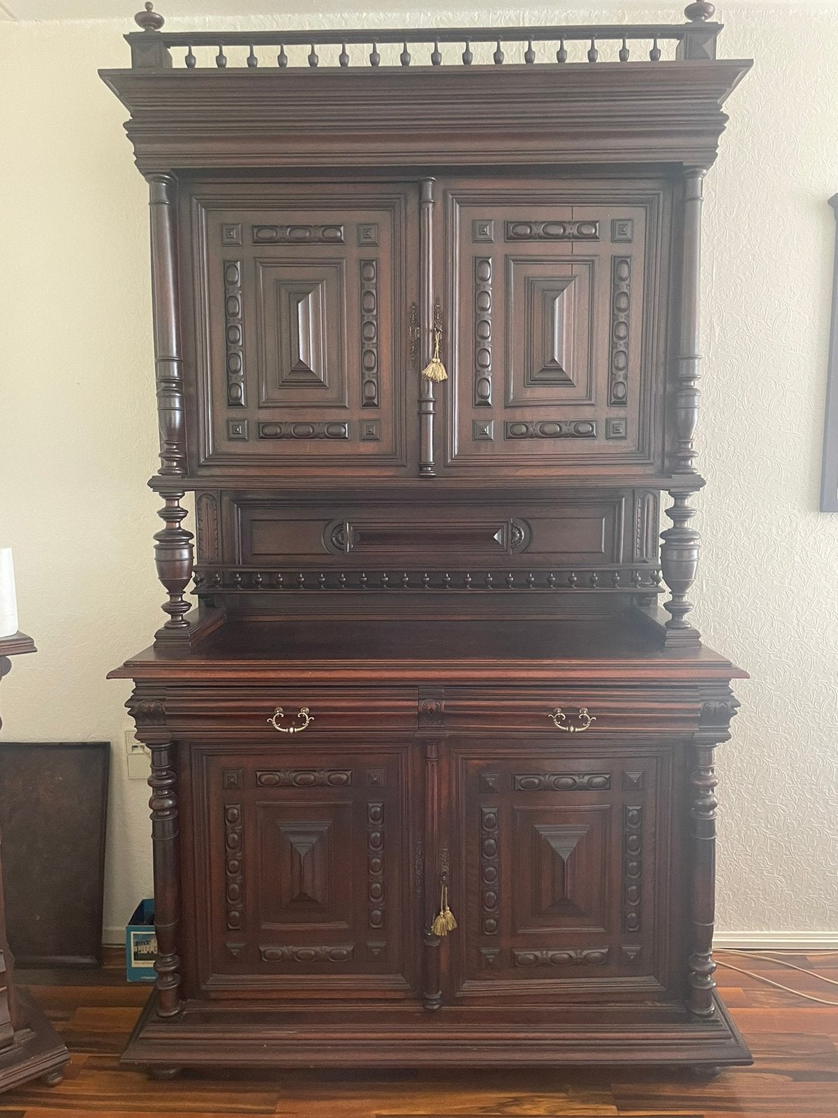 Antieke Mechelse buffetkast 240x140x60, Ophalen