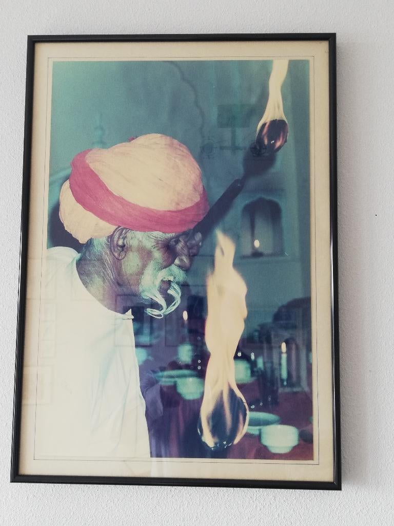 Kunstzinnige foto Indische man, Ophalen