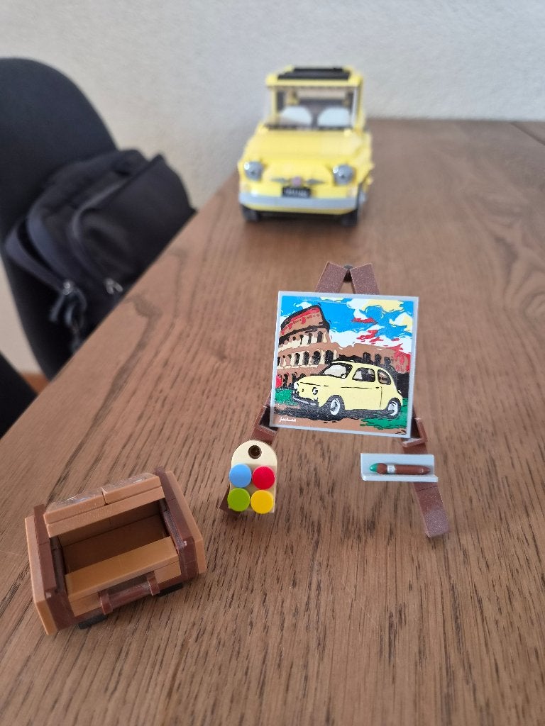 Lego 10271 Fiat 500, Lego, Inclusief instructies, Ophalen of Verzenden, Zo goed als nieuw