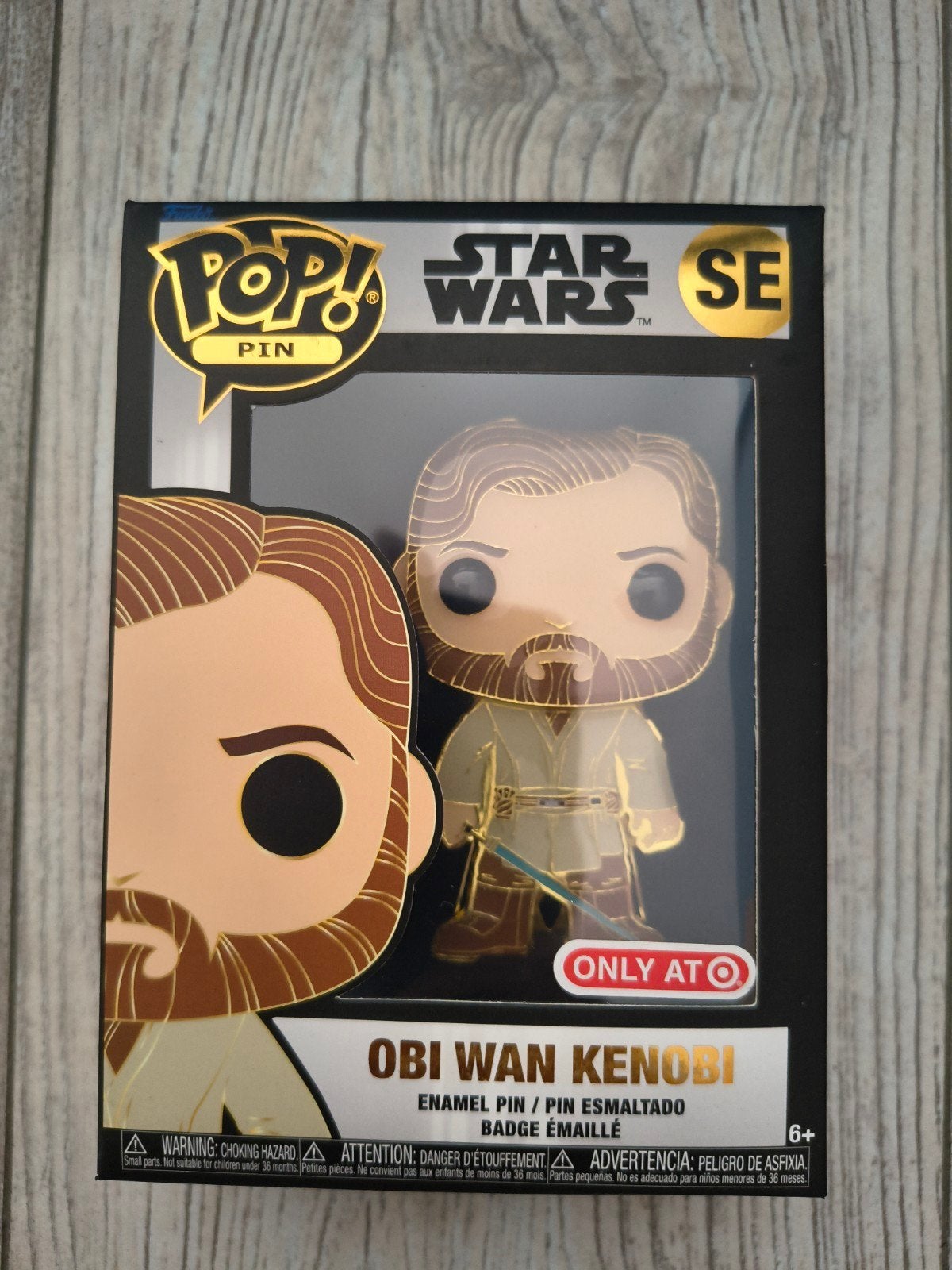 Funko Pop! Pin Star Wars Obi-Wan Kenobi SE, Verzamelen, Star Wars, Ophalen of Verzenden, Nieuw, Overige typen