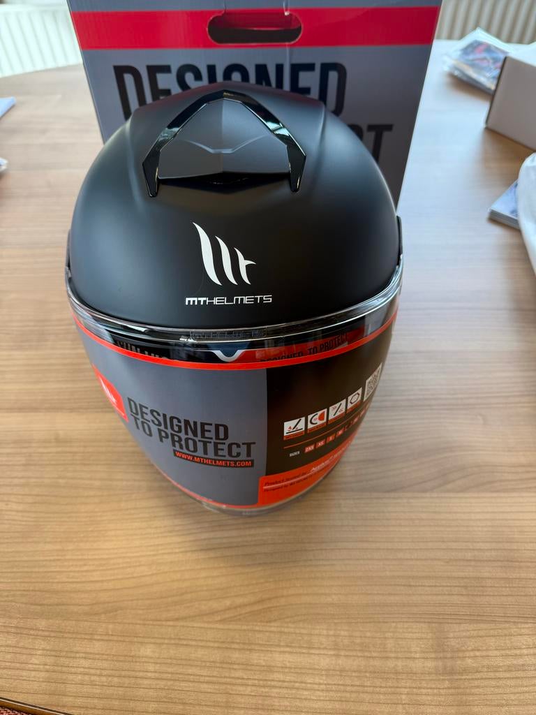 MT scooterhelm Thunder 3 Jethelm mat zwart nieuw, Overige merken, Jethelm, Ophalen of Verzenden, S