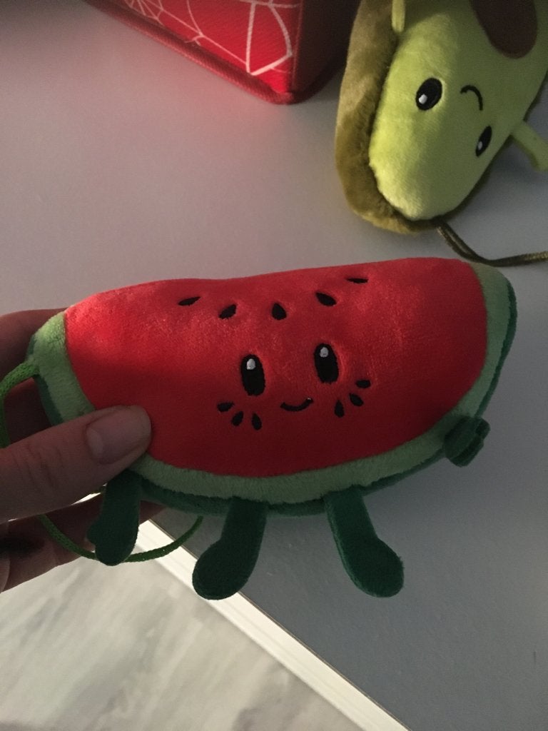Knuffel pluche watermeloen LIDL mini, Lidl, Overige typen, Nieuw, Ophalen of Verzenden