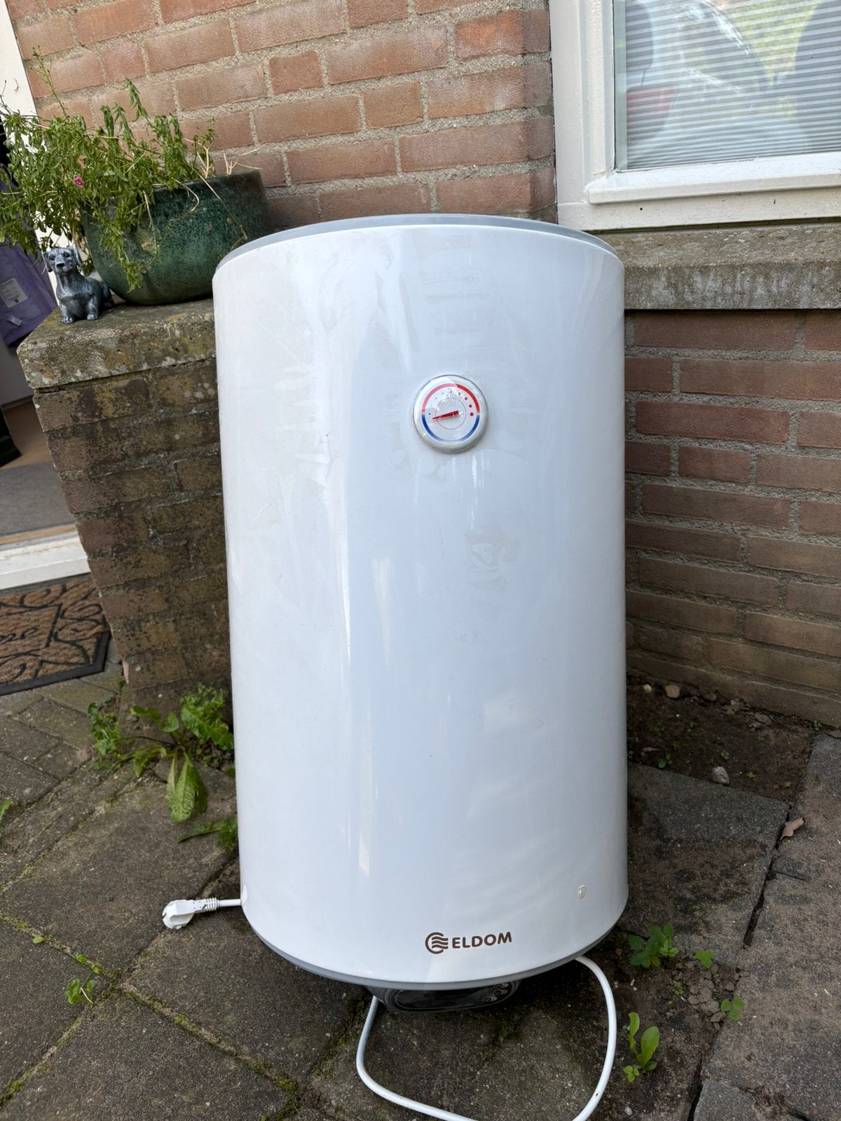 Eldom elektrische boiler 80 liter, 2000W, bouwjaar 2022, Doe-het-zelf en Verbouw, 20 tot 100 liter, Ophalen of Verzenden, Boiler