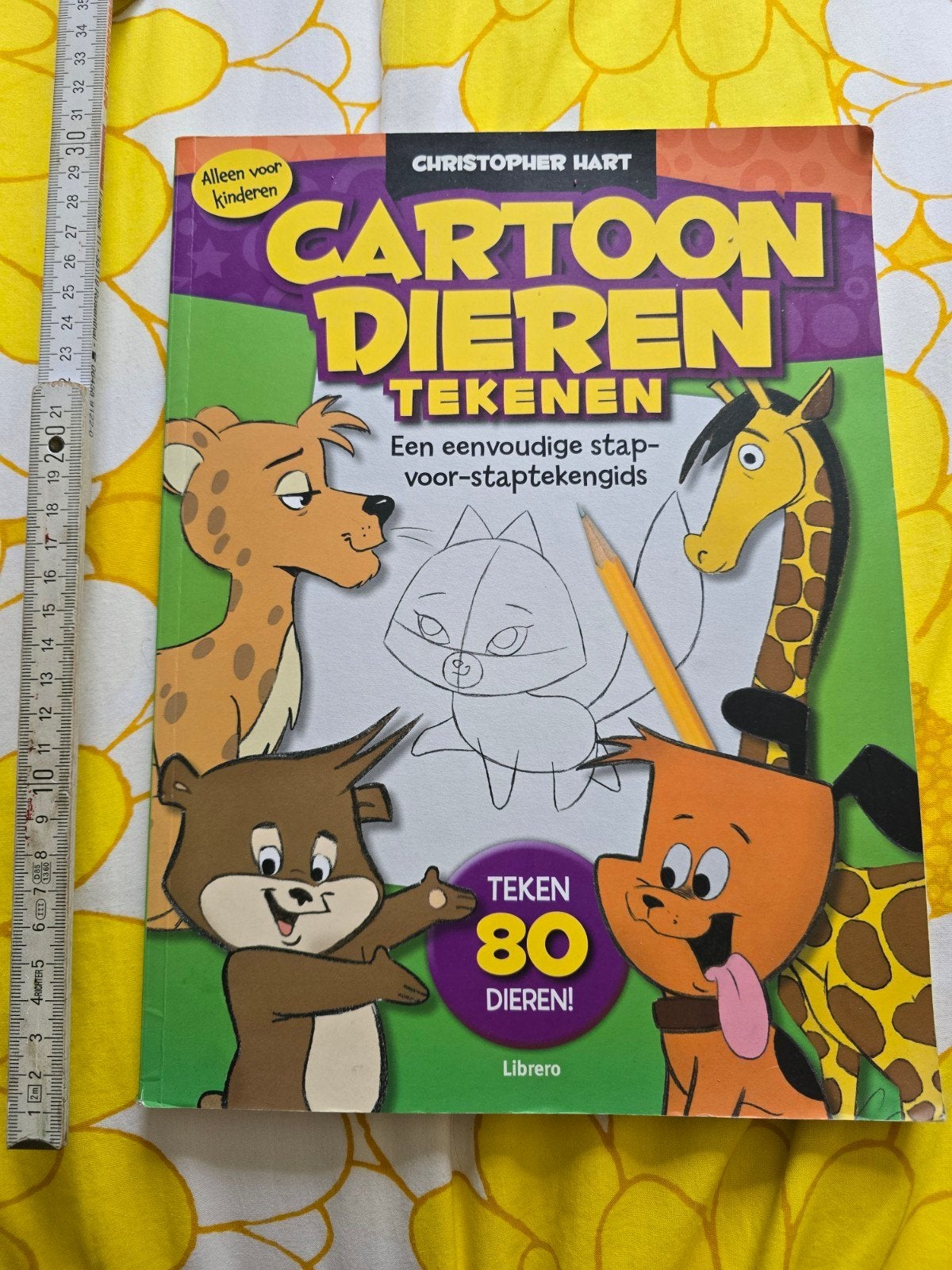 Cartoon Dieren Tekenen - Christopher Hart, Ophalen of Verzenden, Zo goed als nieuw, Christopher Hart, Non-fictie