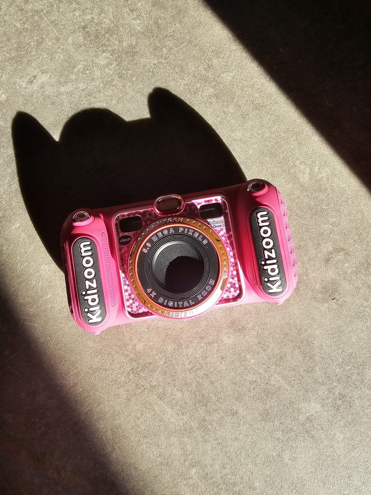 VTech Kidizoom Digitale Camera Roze met Beschermhoes, Ingebouwde flitser, Gebruikt, Ophalen of Verzenden, Kindercamera