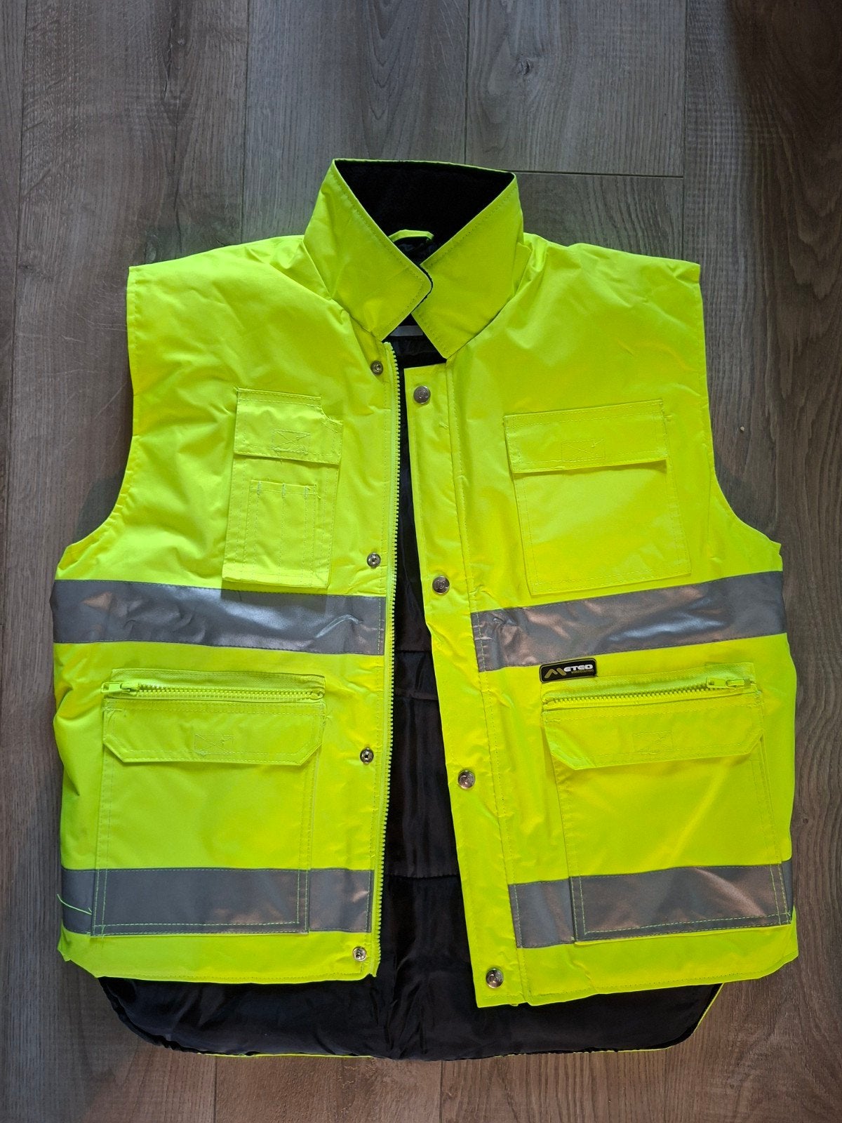 Meteo Workers Clothing Gevoerde Bodywarmer – Maat M – NIEUW!, Maat 48/50 (M), Geel, Nieuw, Ophalen of Verzenden