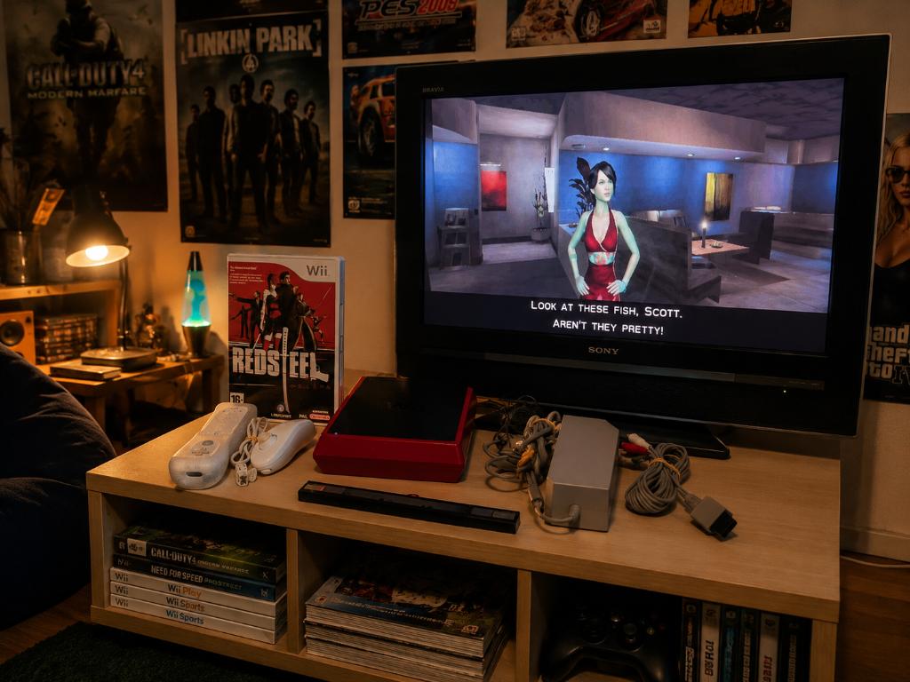 Wii - Mini - Red Steel - Controller - Getest., Spelcomputers en Games, Spelcomputers | Nintendo Wii, Ophalen of Verzenden, Zo goed als nieuw