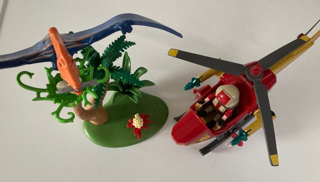 playmobil 9430 helicopter, Ophalen of Verzenden, Gebruikt, Complete set