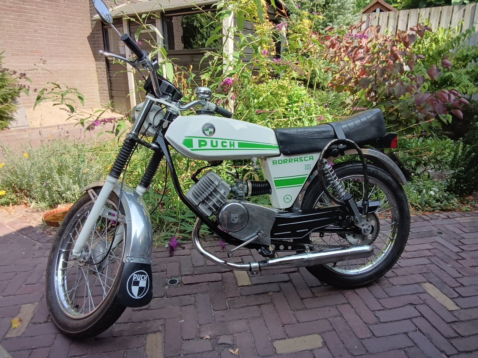 te koop,puch borrasca, Fietsen en Brommers, Brommers | Puch, Ophalen, Gebruikt, Overige modellen, Maximaal 45 km/u