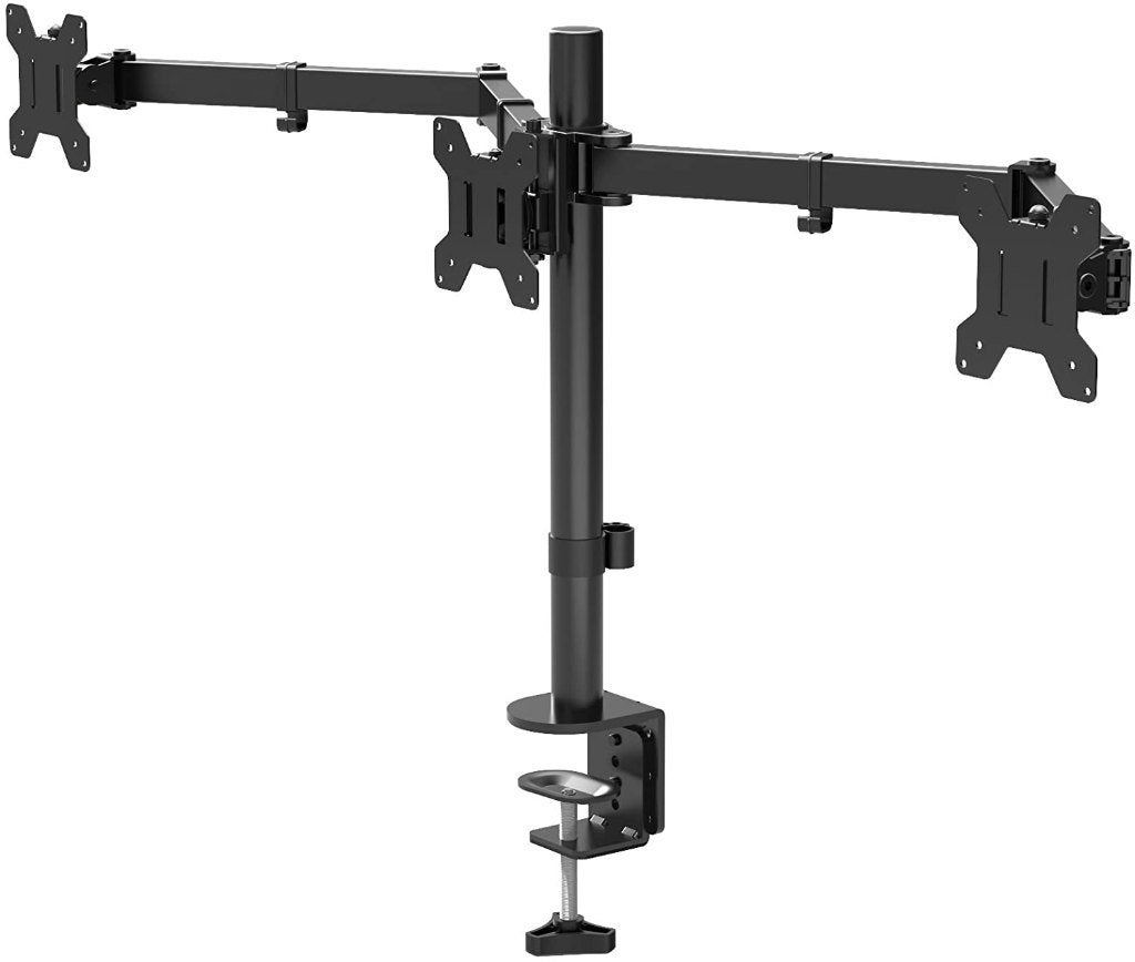 Triple monitorarm | 3x 13-27 inch, Computers en Software, Monitoren, Koperstraat 26, 3067GL Rotterdam, Info@douxe.nl, IPS, Nieuw