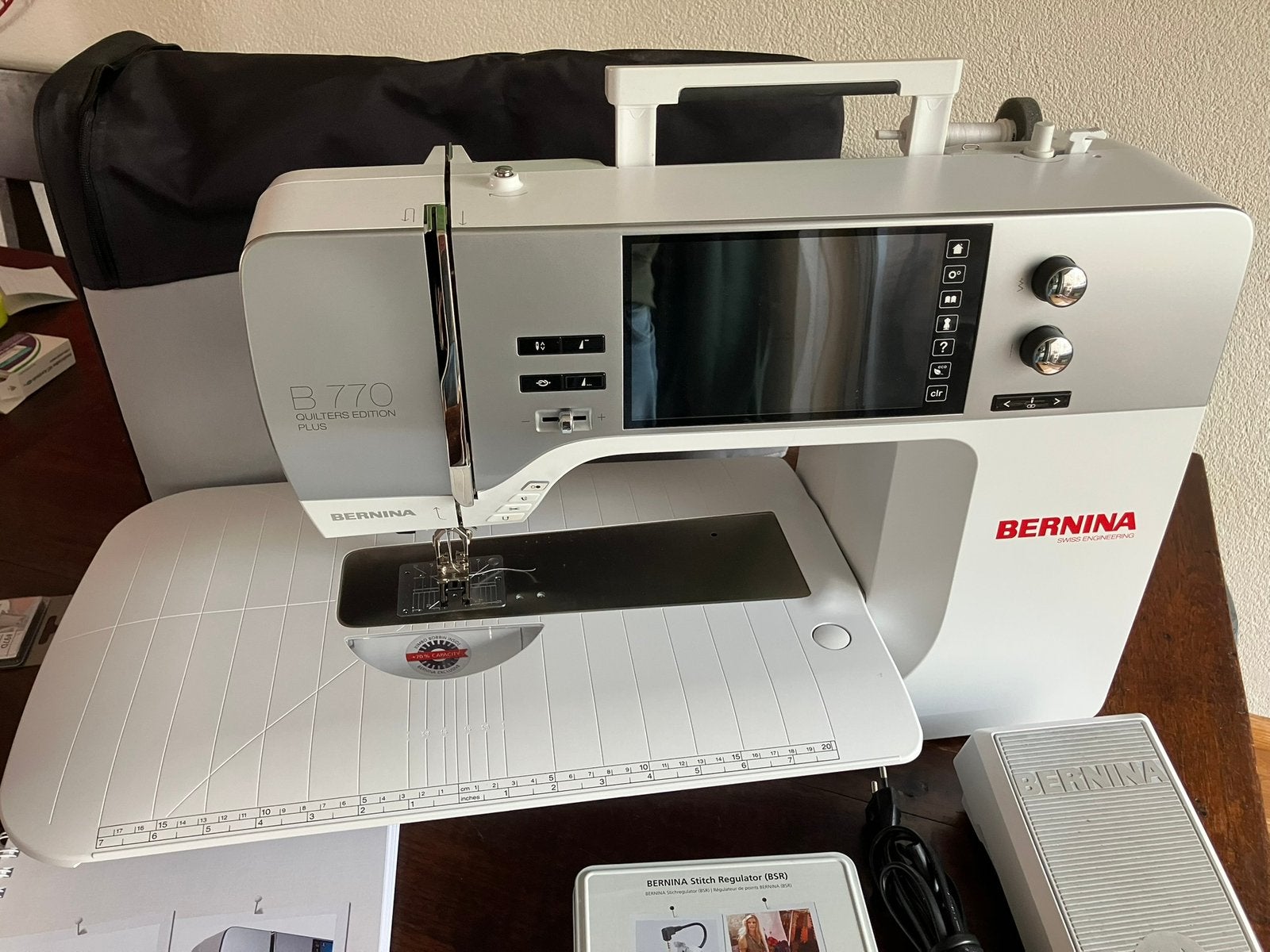 Bernina 770 Quilters Edition Plus, Ophalen, Zo goed als nieuw, Naaimachine, Bernina