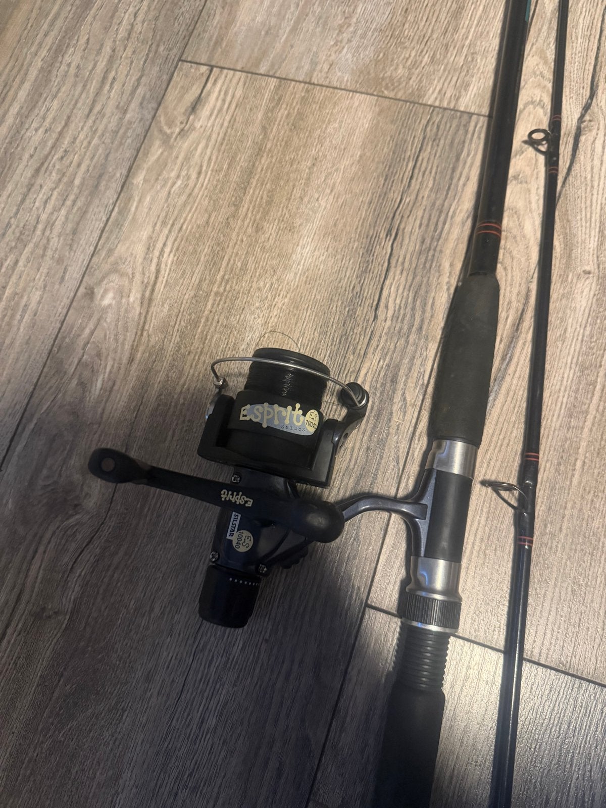 Complete vishengel met molen - Esprit Stilstar ES10040, Watersport en Boten, Ophalen, Gebruikt, Complete hengel