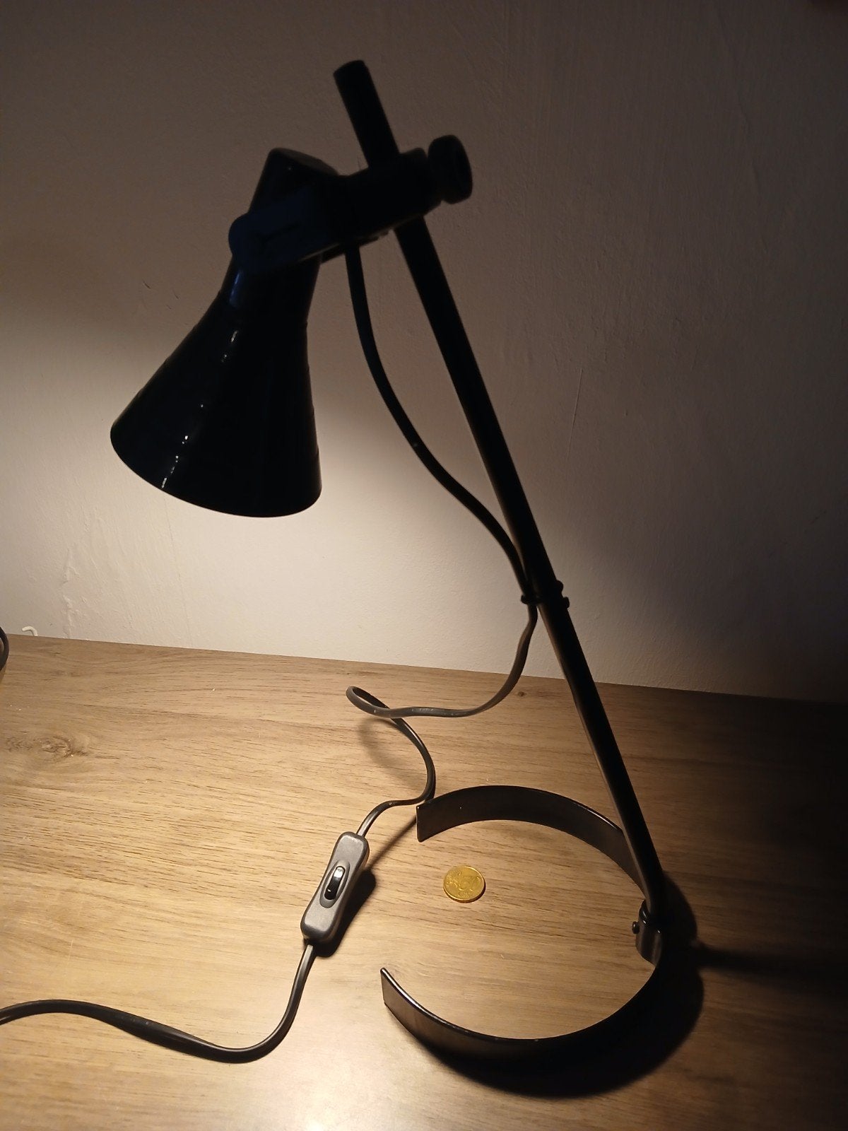 IKEA  bureaulamp zwart - verstelbaar, Gebruikt, Zwart, IKEA, Modern