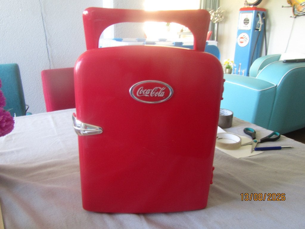 Coolbox Coca Cola met Handvat, Ophalen of Verzenden, Gebruikt, Koelbox, Koelelement