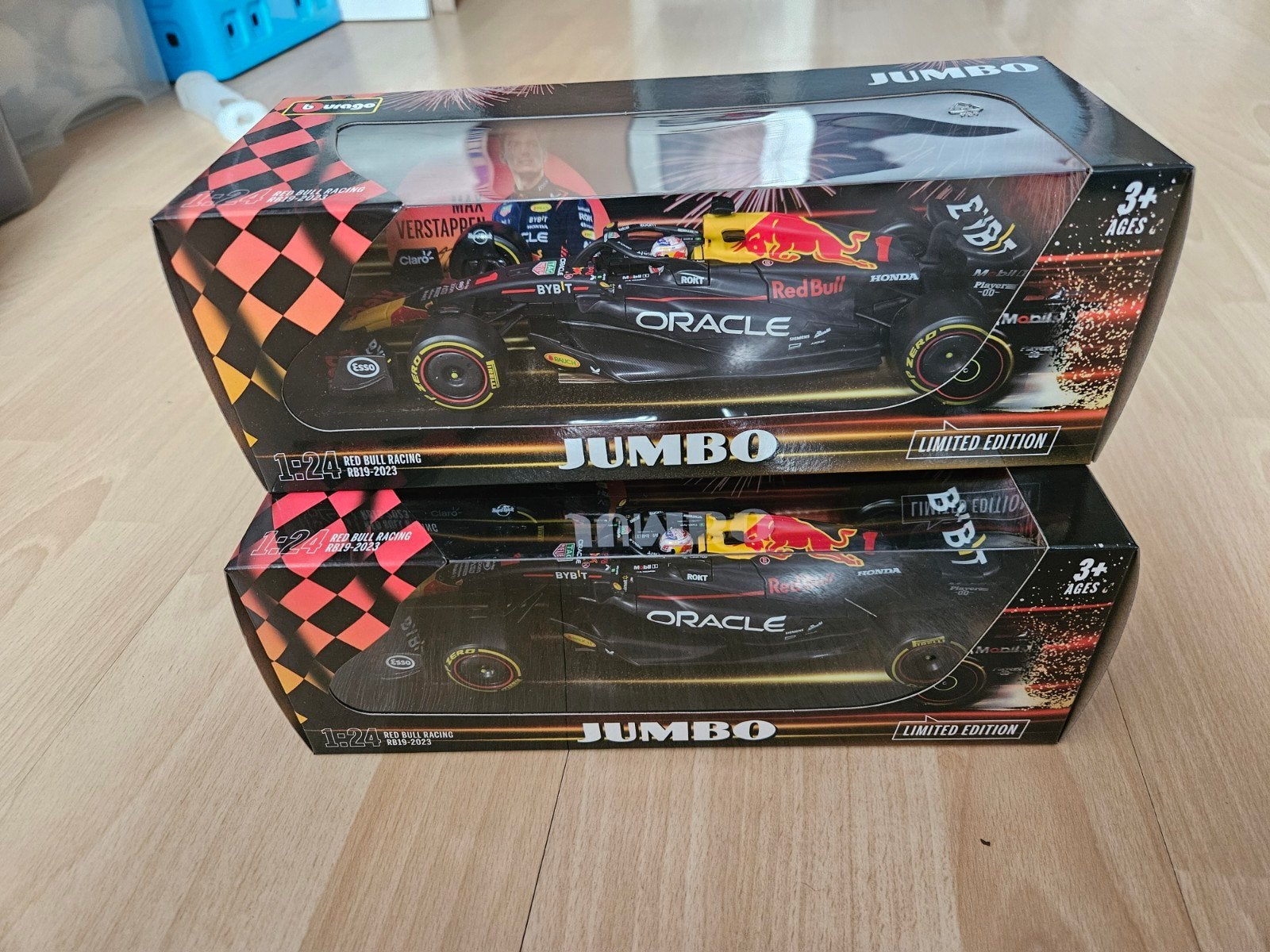 Max Verstappen RB19 2023 Jumbo Limited Edition (Nieuw), Jumbo, Ophalen of Verzenden