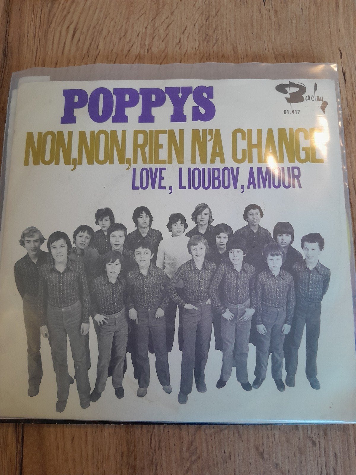 Poppys 7 inch non non rien n,a change, Ophalen of Verzenden, Zo goed als nieuw, Pop