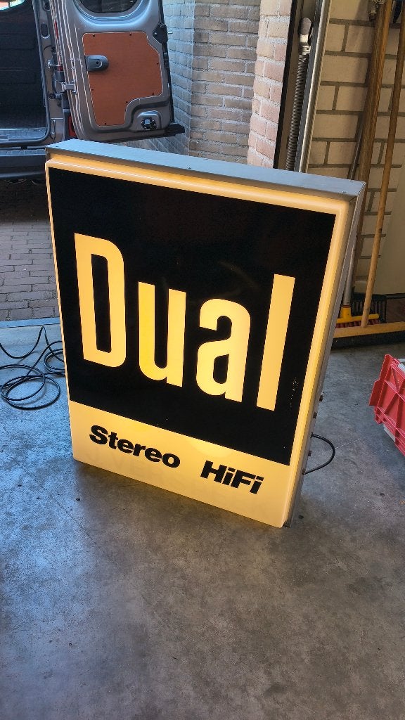 Dual lichtbak (lees advertentie), Ophalen, Gebruikt, Lichtbak of (neon) lamp