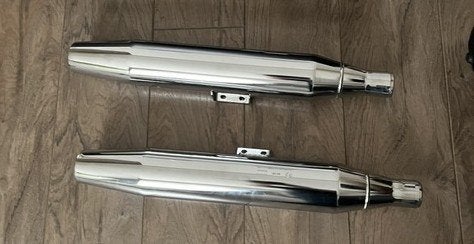 Nieuwe uitlaat dempers  Harley Davidson, Ophalen of Verzenden, Nieuw