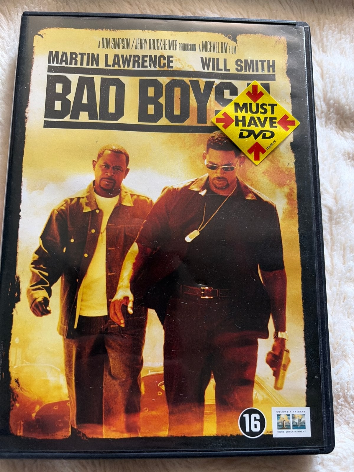 Bad Boys DVD - Actiethriller met Will Smith & Martin Lawrenc, Vanaf 16 jaar, Nederlands, Actiethriller, Ophalen of Verzenden