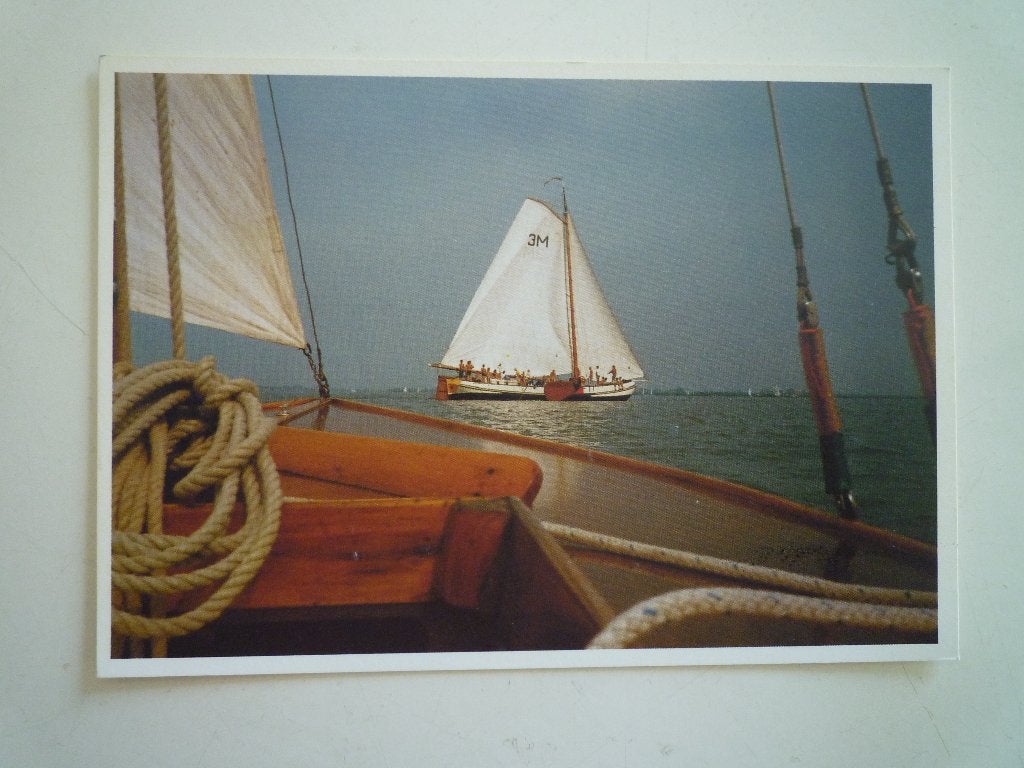 Zeilboot boten door Jolanda P. Moes  Amsterdam, Verzenden, Voor 1920