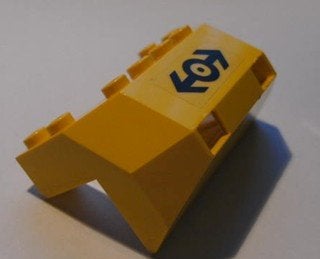 Lego Train Front Sloping Base with Train Logo Pattern, Gebruikt, Overige thema's, Lego, Overige typen