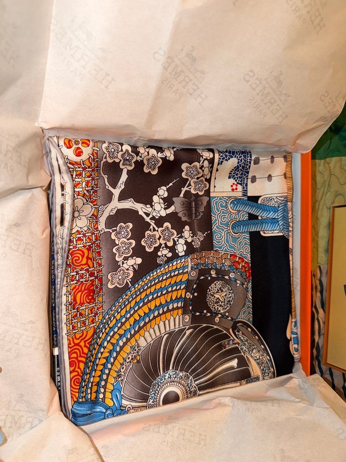 Nieuwe Hermès sjaal in doos, Ophalen of Verzenden, Nieuw, Sjaal