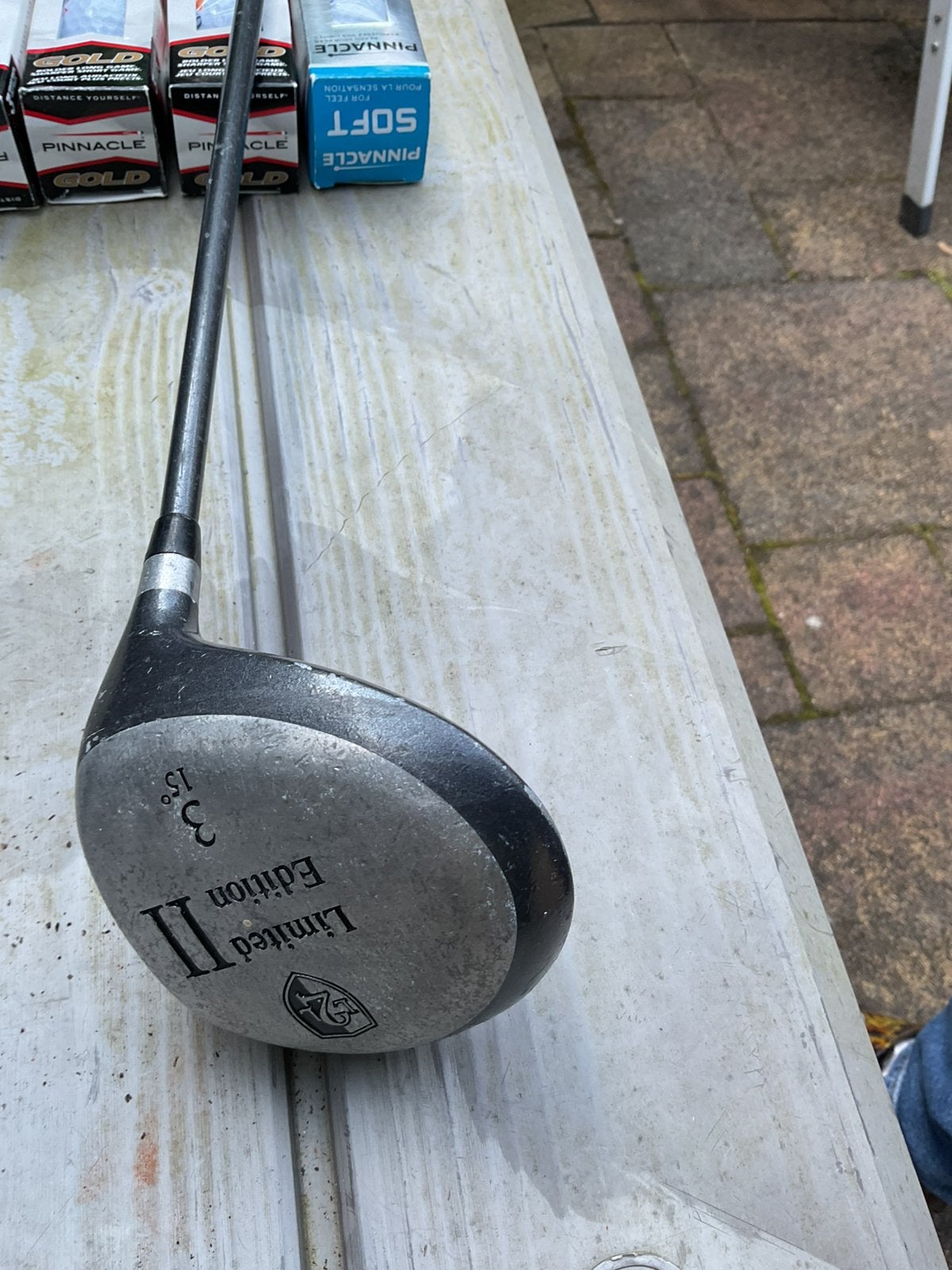Complete golfset met trolley, Sport en Fitness, Golf, Ophalen, Gebruikt, Set