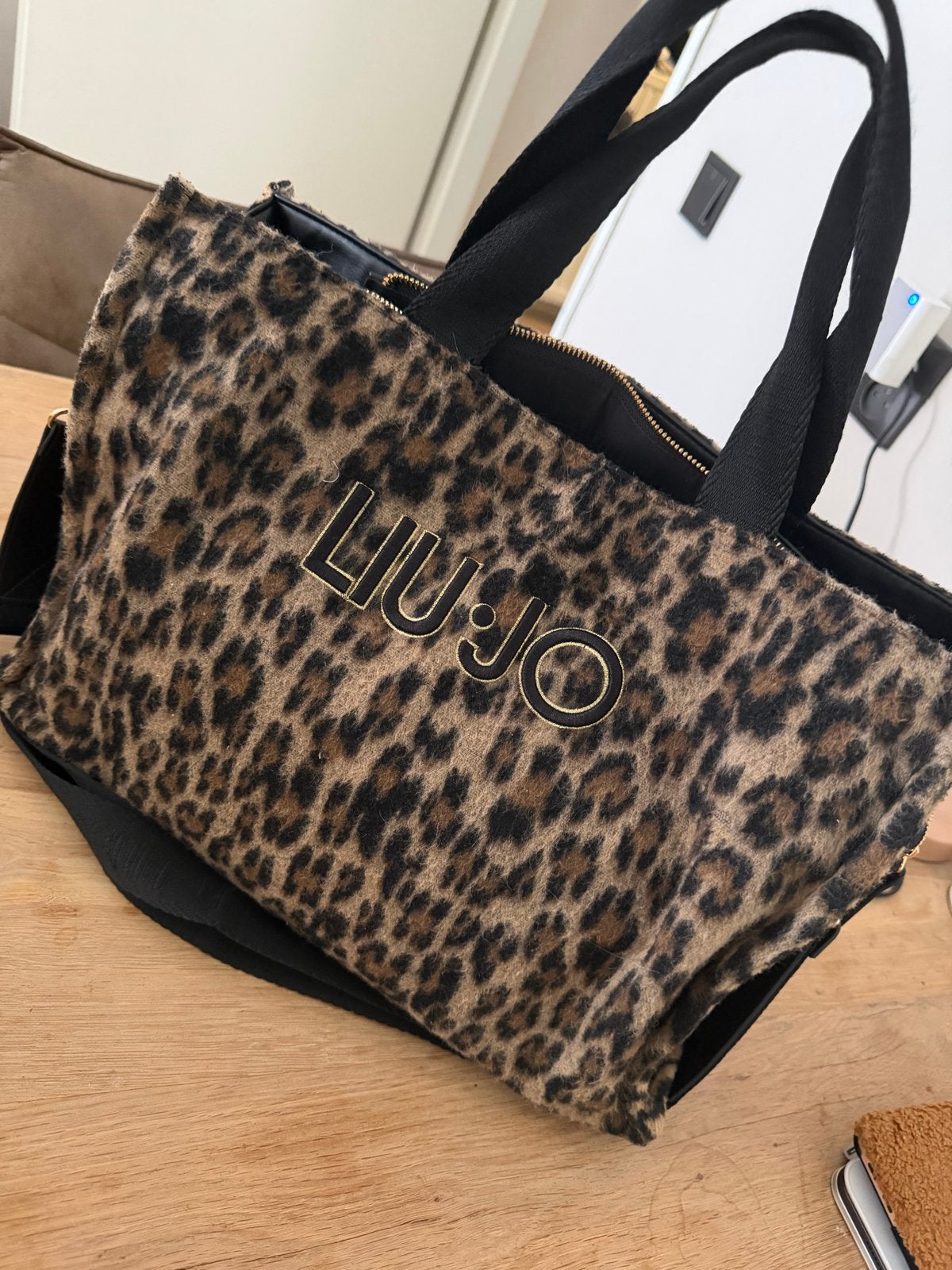 Liu Jo Shopper - Luipaardprint, Ophalen of Verzenden, Gebruikt, Bruin, Shopper