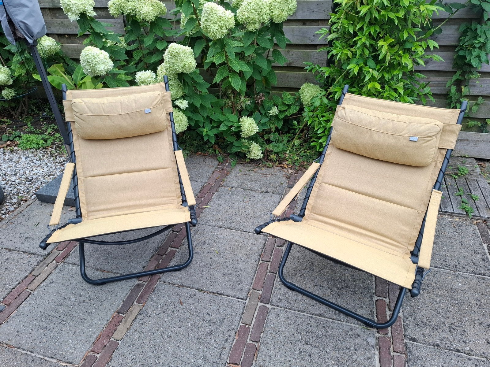 nieuw Crespo campingstoelen (2 stuks) - Zo goed als nieuw, Ophalen of Verzenden, Zo goed als nieuw, Campingstoel