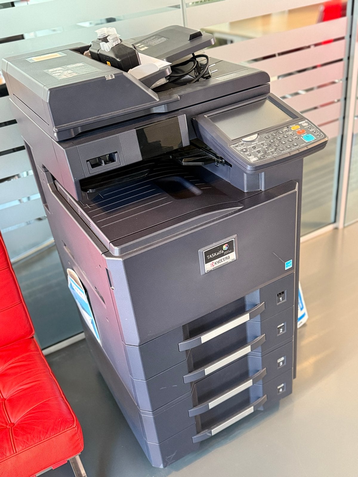 Kyocera TASKalfa 2551ci All-in-one Printer - Gebruikt, Ophalen, Gebruikt, All-in-one, Kleur printen