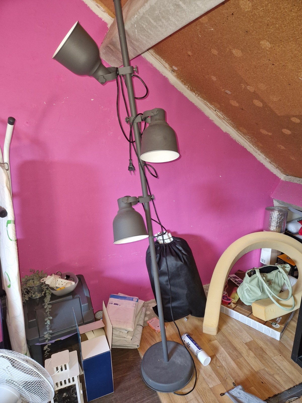staande lamp, Ophalen, Zo goed als nieuw, Metaal, 150 tot 200 cm