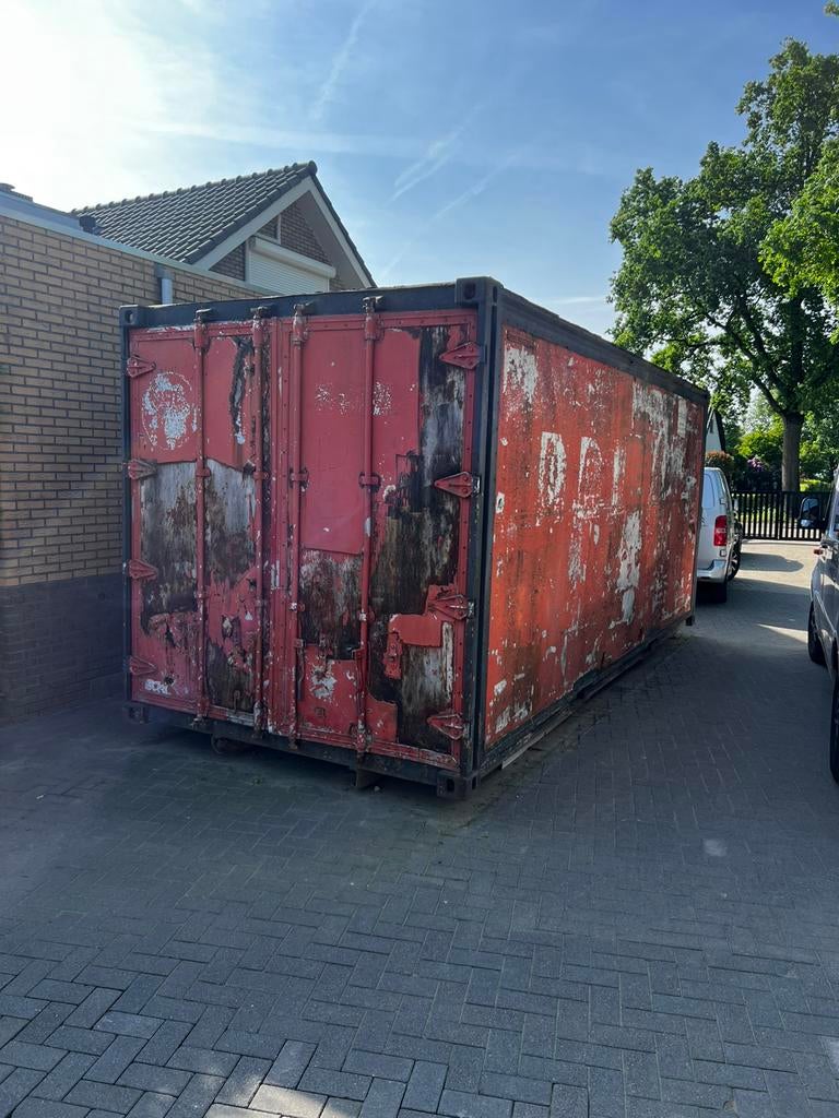 Zeecontainer gebruikt, Ophalen of Verzenden