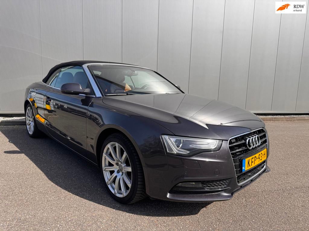 Audi A5 Cabriolet 1.8 TFSI Pro Line Open Days, Auto's, Audi, Gebruikt, 4 cilinders, Cabriolet, Zwart