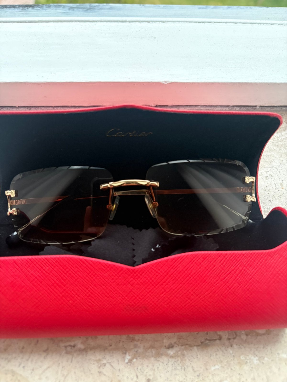Cartier bril, Overige merken, Bruin, Ophalen of Verzenden, Zo goed als nieuw