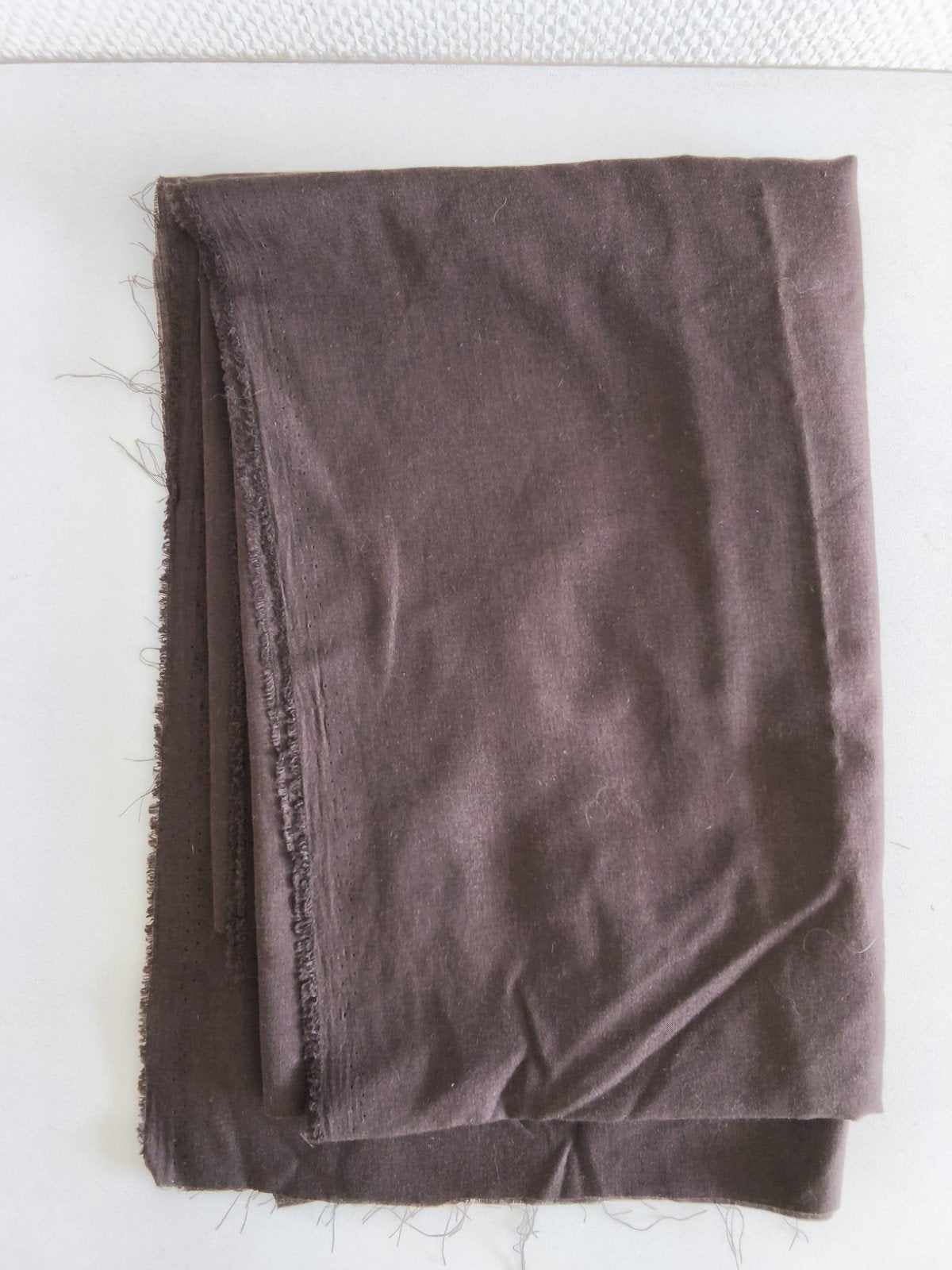 lap stof., Gebruikt, Bruin, Ophalen of Verzenden, 30 tot 120 cm