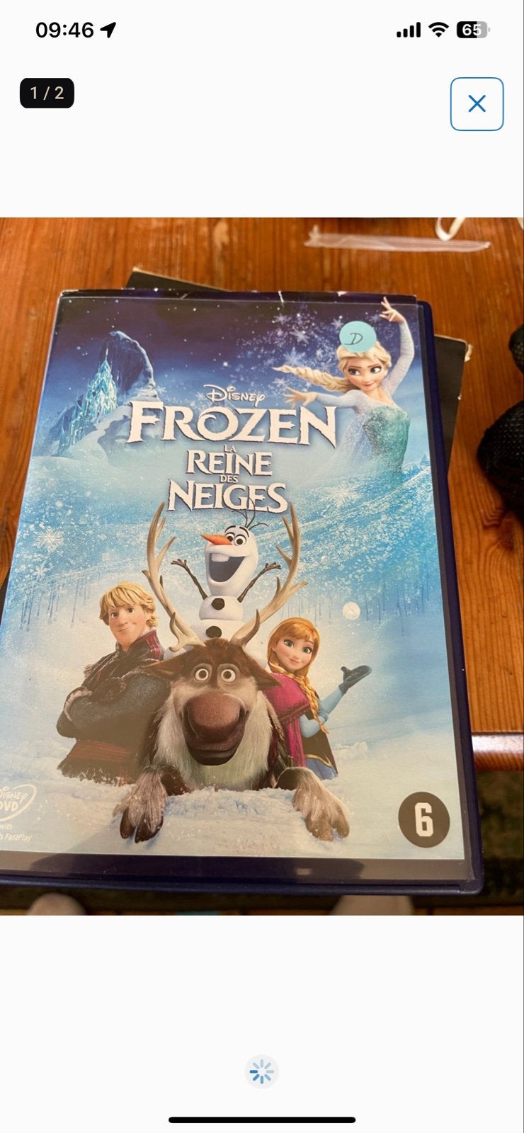 Disney Frozen: De Kleine Sneeuwkoningin DVD, Alle leeftijden, Nederlands, Familie, Film