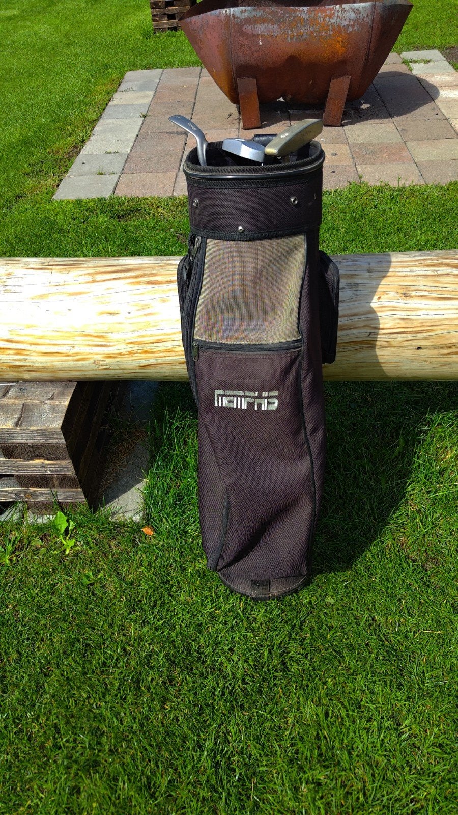 Golfset met tas - Memphis, Ophalen of Verzenden, Gebruikt, Set, Overige merken