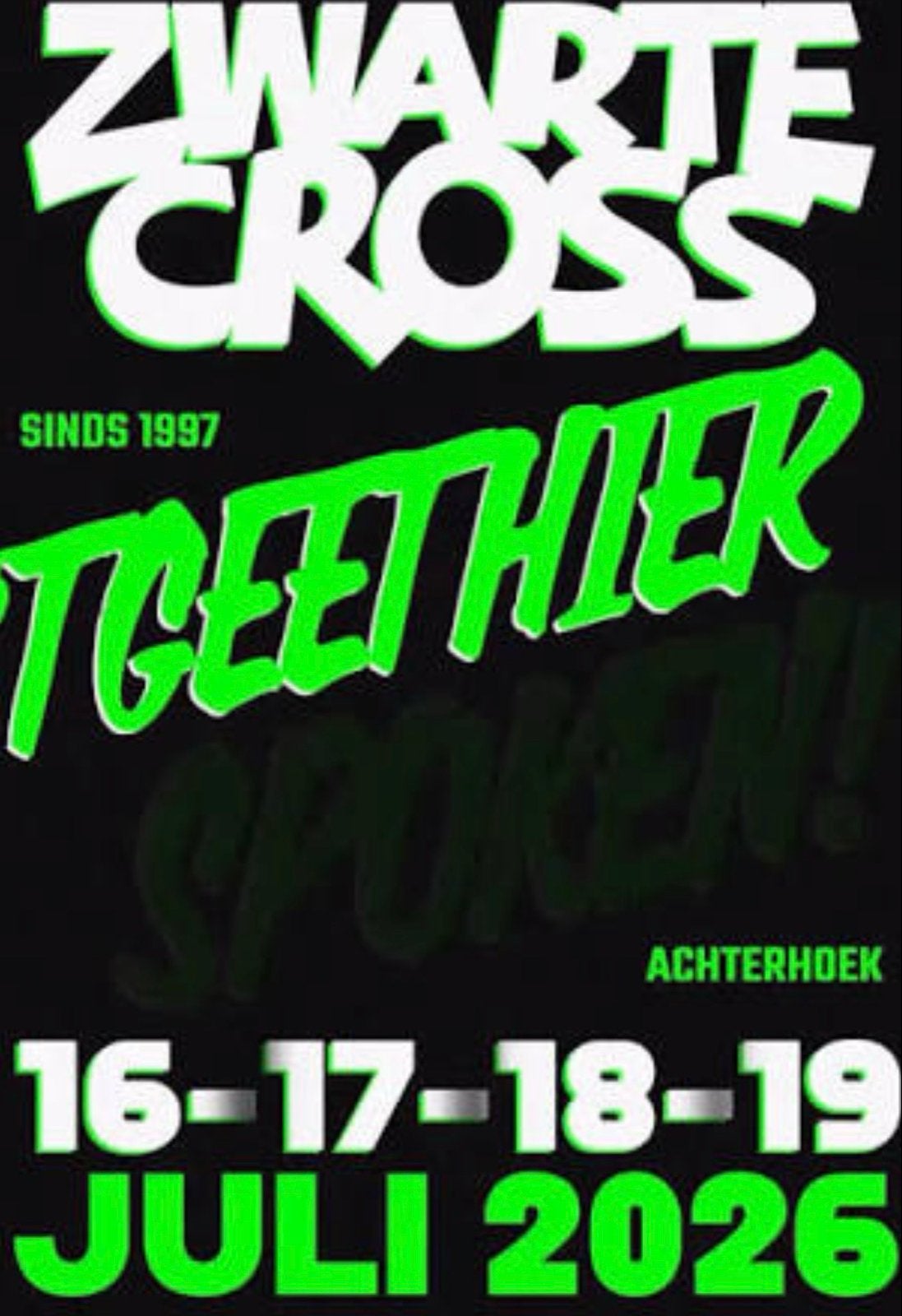 Zwarte Cross kaarten – Zondag 19 juli 2026, Tickets en Kaartjes, Drie personen of meer