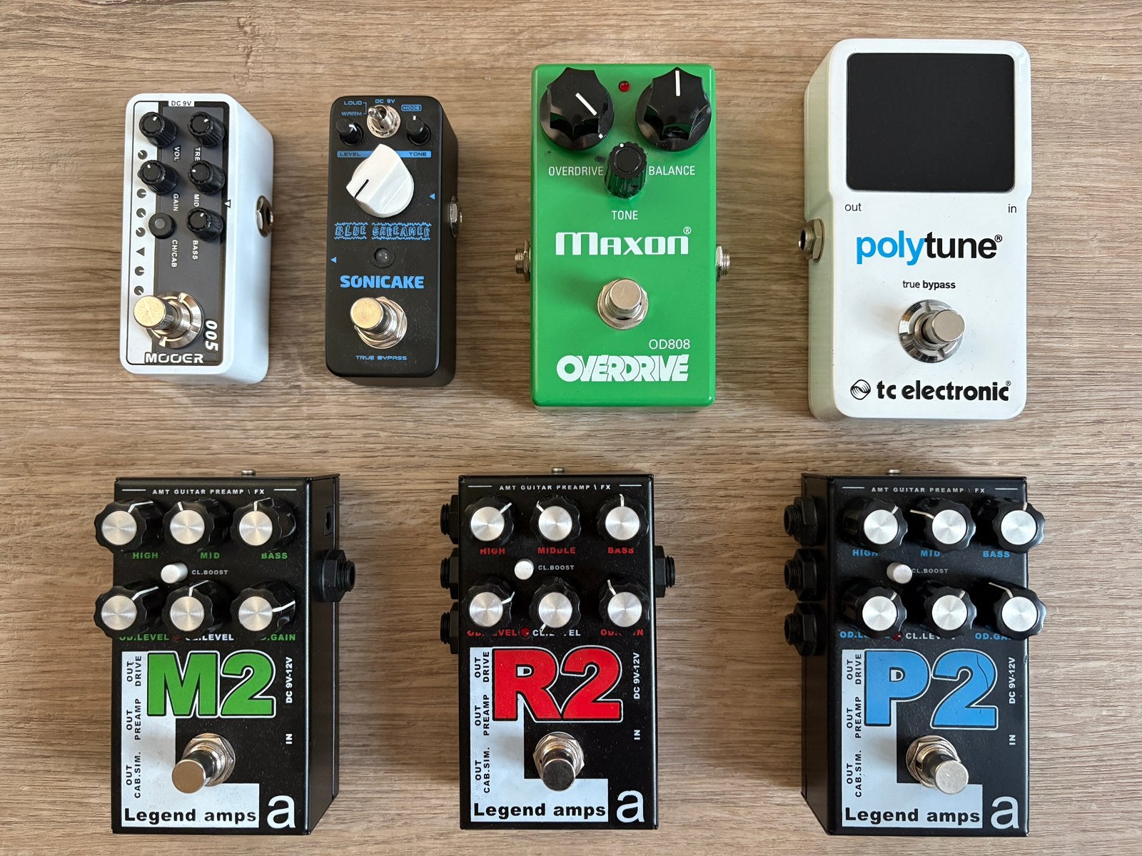 Diverse effectpedalen (AMT, Maxon, TCE, etc.), Muziek en Instrumenten, Ophalen of Verzenden, Gebruikt