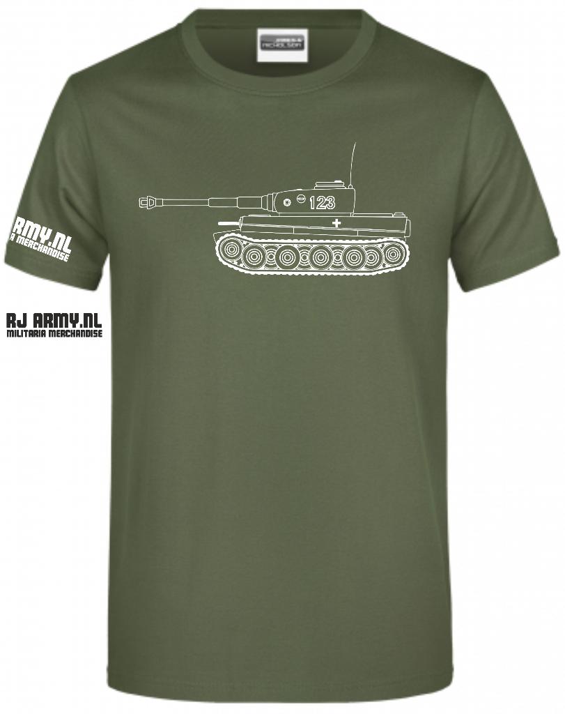 ww2 Tiger Tank 123, Verzamelen, Ophalen of Verzenden, Overige soorten, Overige gebieden, Kleding of Schoenen