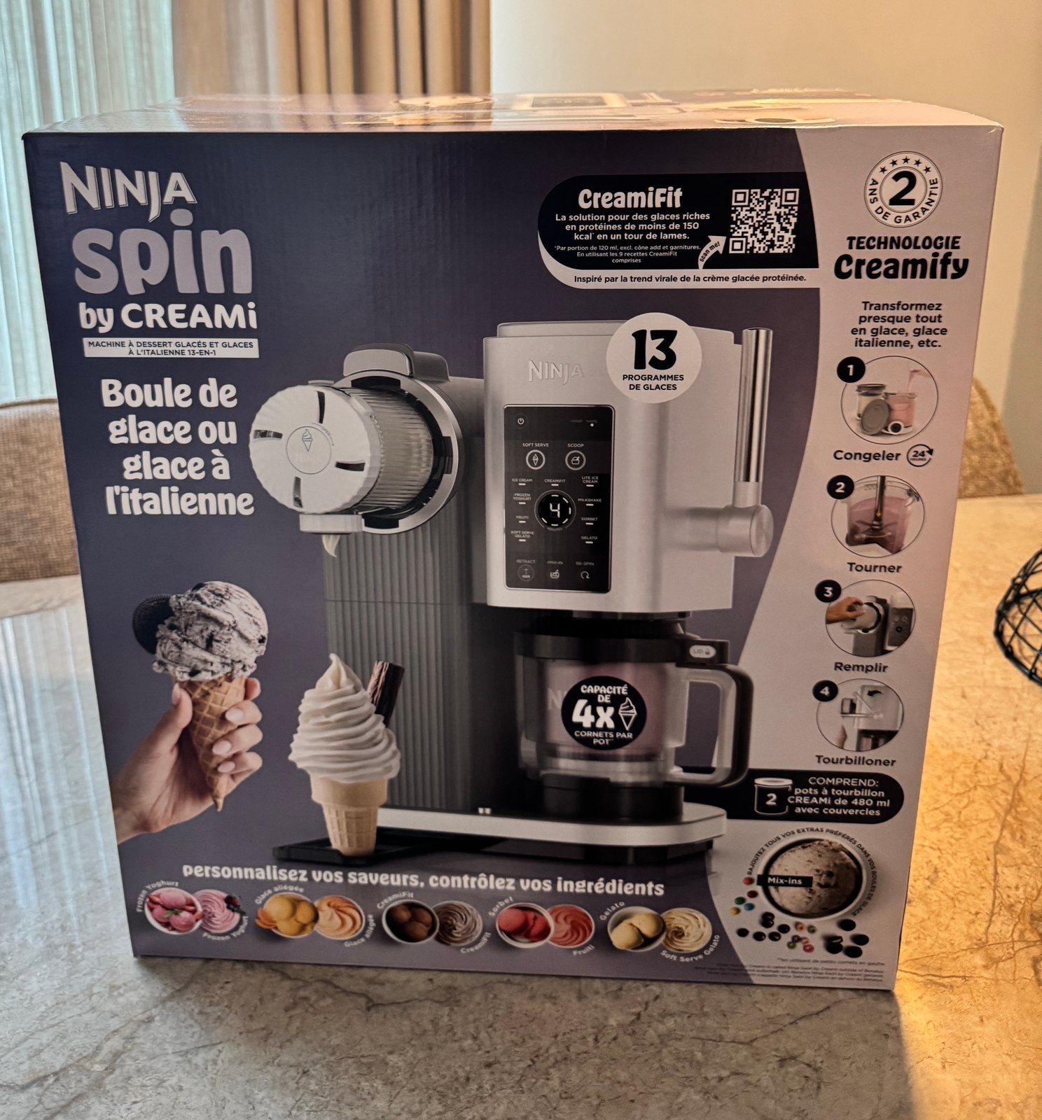 Nieuw! Ninja Spin By CREAMi, Ophalen, Nieuw