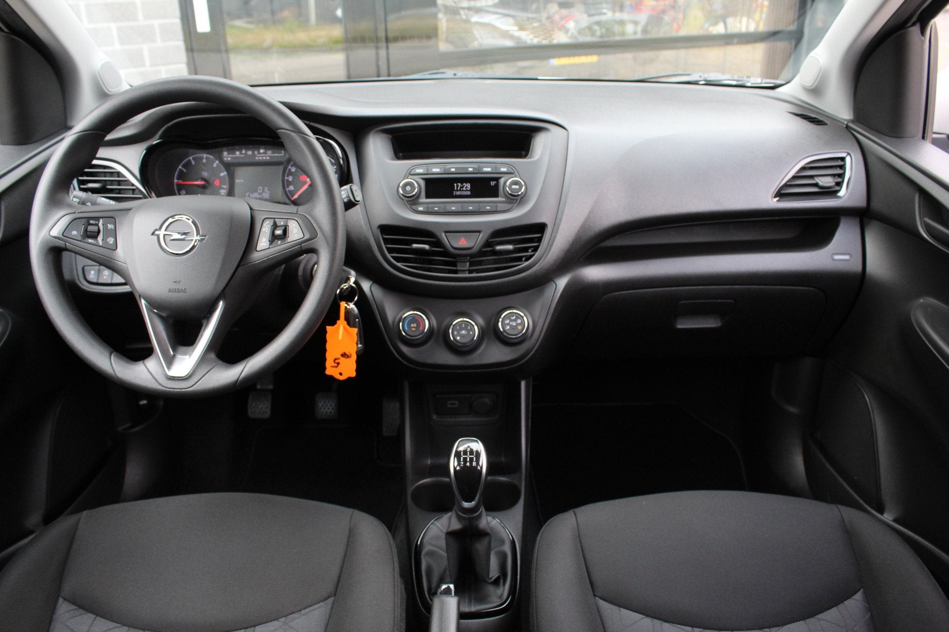 Opel KARL 1.0 ecoFLEX 120 Jaar Edition / Airco / Cruise / N., Auto's, Stof, Met garantie (alle), Wit, Origineel Nederlands