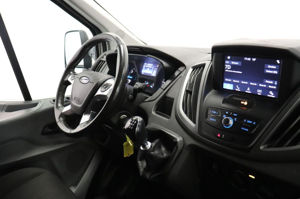 Ford Transit 2.0 TDCI 170PK Dubbel lucht Openlaadbak L4 EURO, 2925 kg, 4 cilinders, Origineel Nederlands, Bedrijf