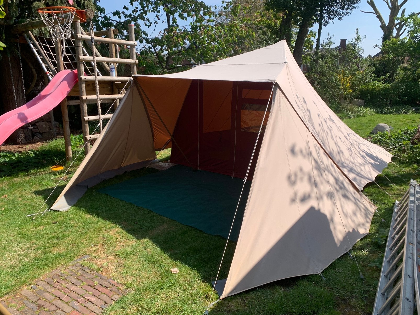 De Waard Albatros junior met extra’s i.z.g.st.!, Caravans en Kamperen, Tenten, Ophalen, Gebruikt, Tot en met 3
