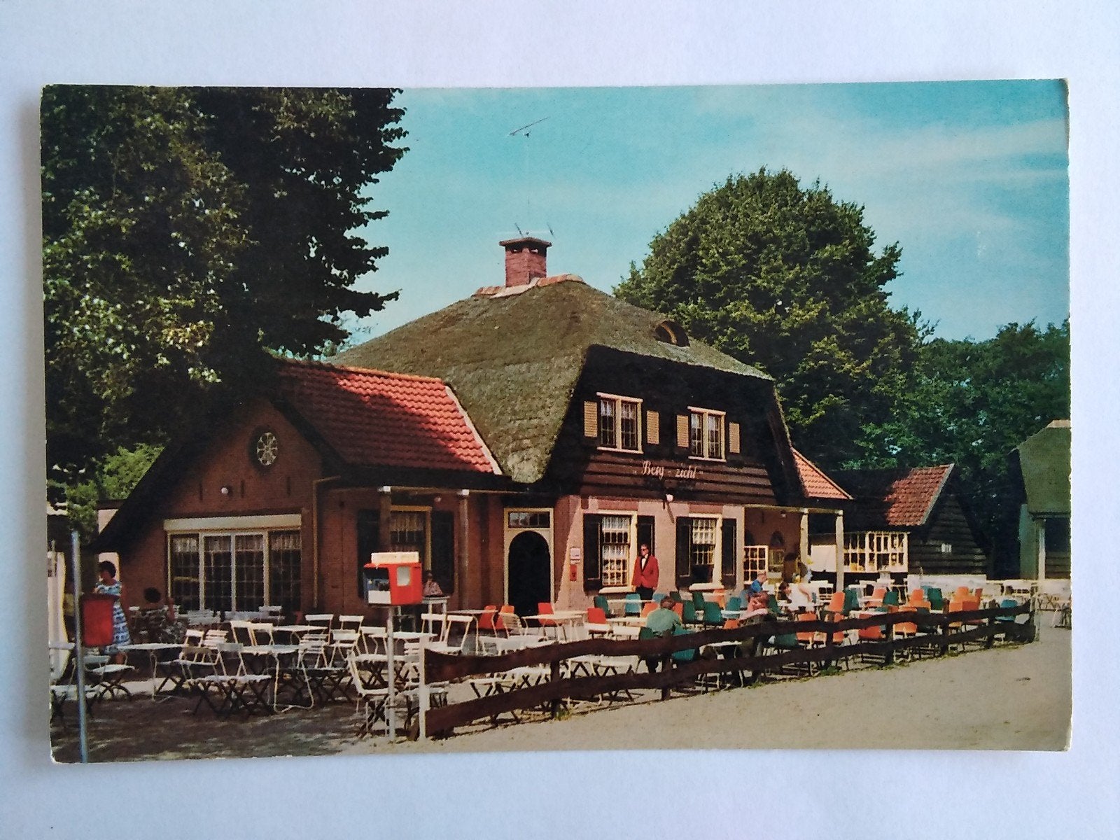 Ansichtkaart Maarn Café Restaurant "Bergzicht" jaren 60/70, Verzenden, 1960 tot 1980